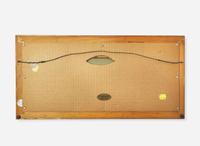 A Wedgwood Rosemary Barnett Solid Green Jasperware Plaque, UK, circa 1965
