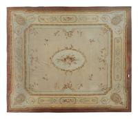 An Aubusson Tapestry Rug