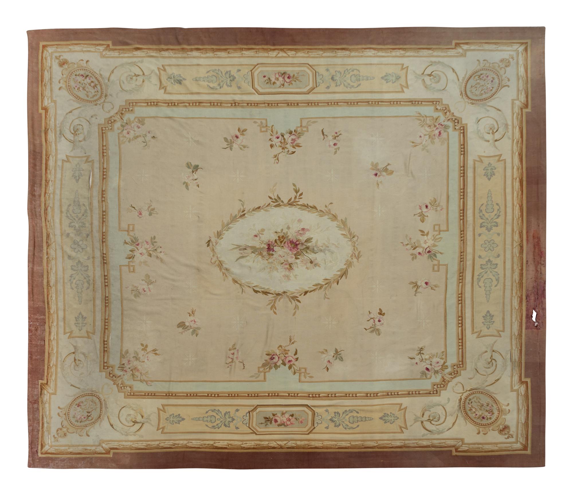 An Aubusson Tapestry Rug