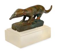 An Egyptian Bronze Ichneumon