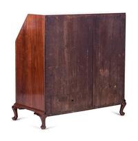 A Queen Anne Cherrywood Pad-Foot Slant Front Desk