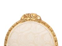 A Pair of Louis XVI Style Giltwood Fauteuils