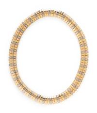 CARTIER, TRICOLOR GOLD NECKLACE