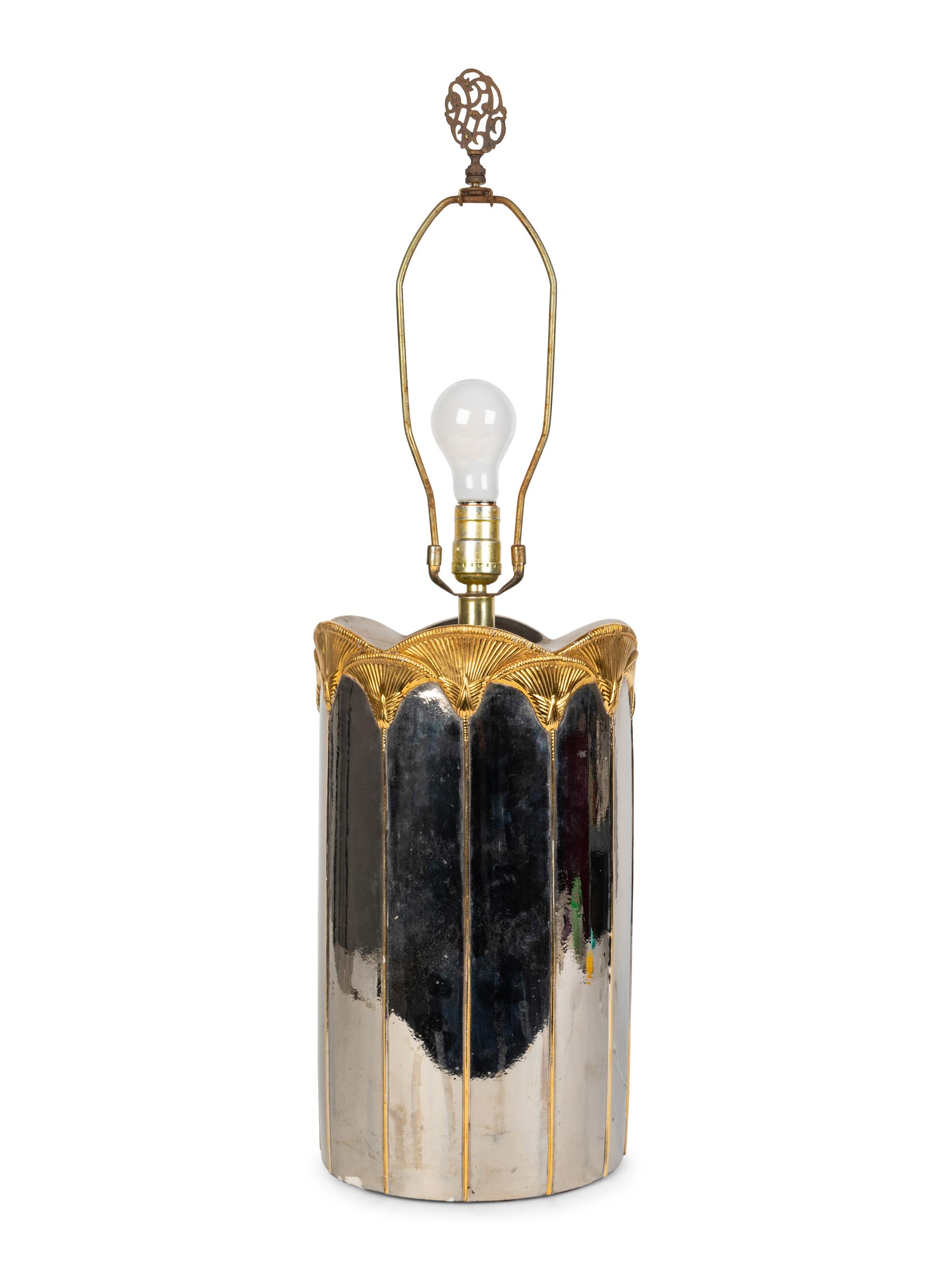 A Decorative Art Deco Style Table Lamps — 20TH CENTURY