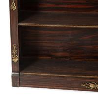 A French Empire Style Gilt Metal Mounted Rosewood Bibliotheque