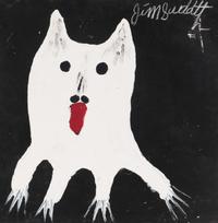 Jimmy Lee Sudduth (1910-2007), White Dog