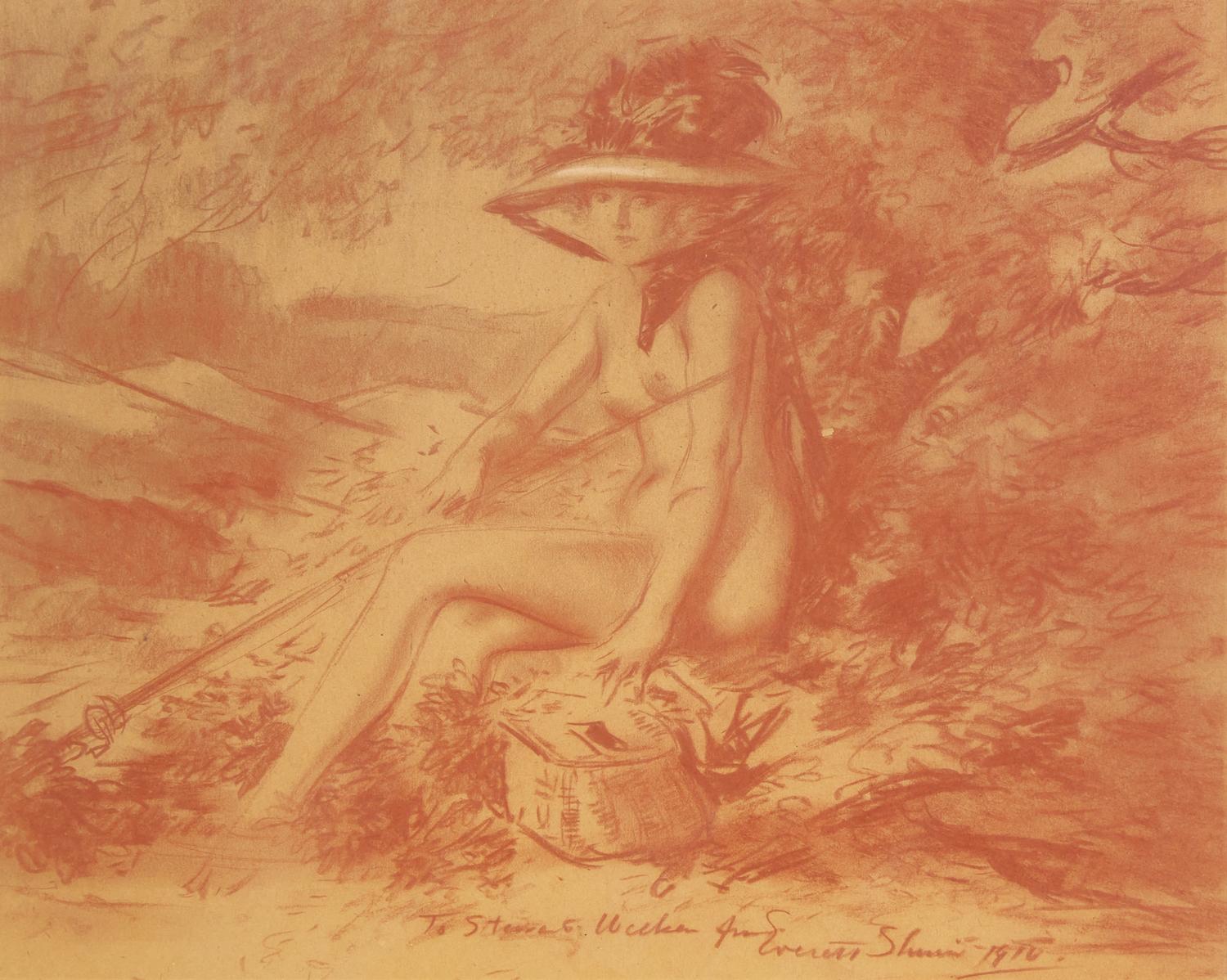 The Lady Angler , 1910