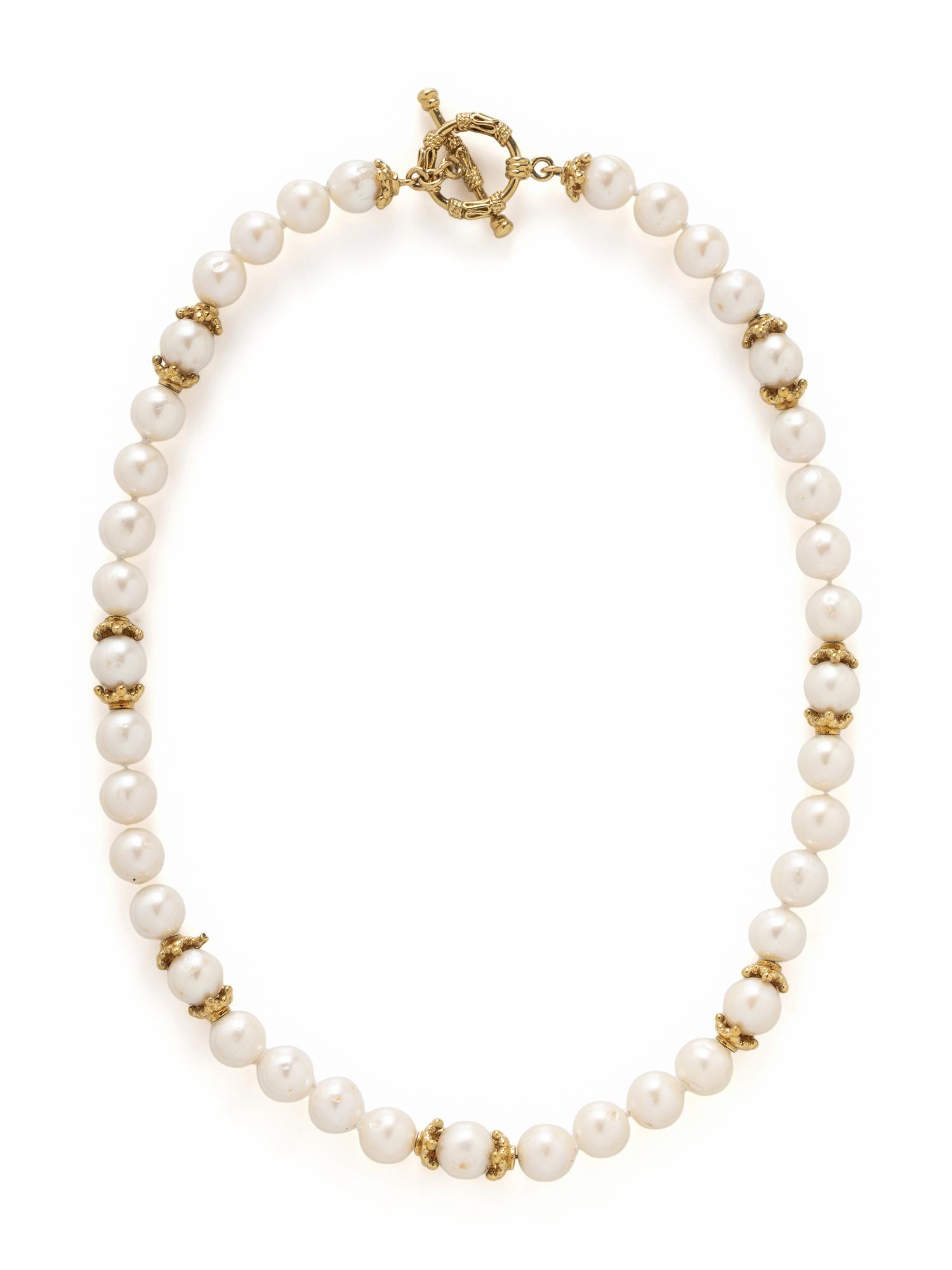 MAZ, YELLOW GOLD AND CULTURED PEARL SUITE