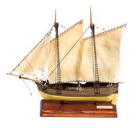 A Graught of a Trabacolo, Bought in 1805 Height 11 inches.