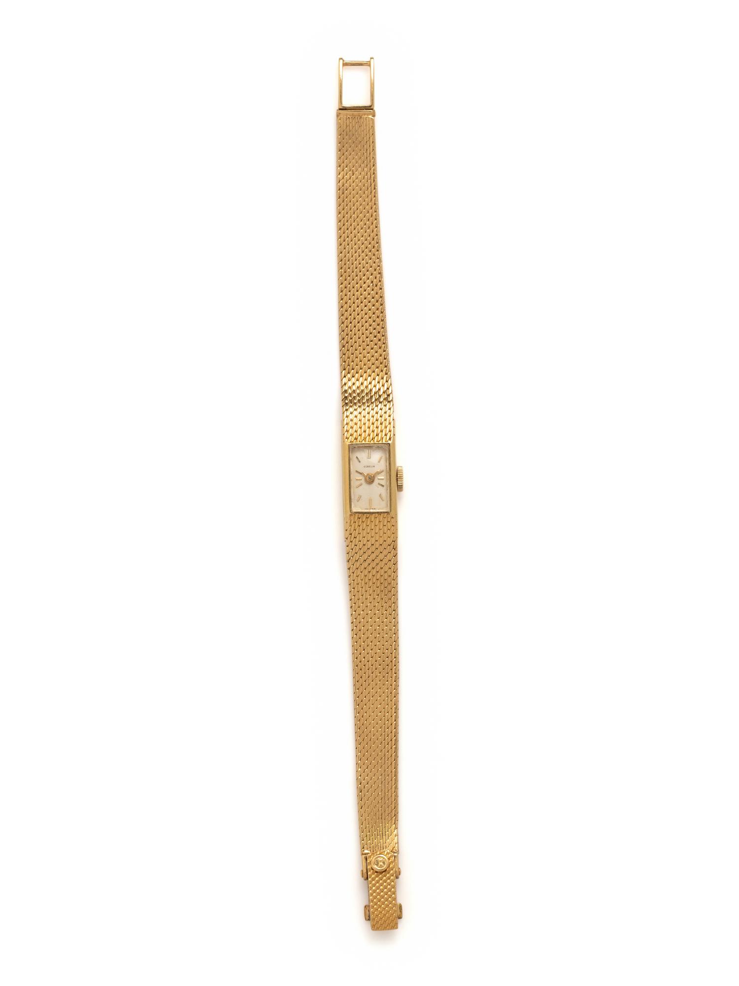 GÜBELIN, 18K YELLOW GOLD WATCH