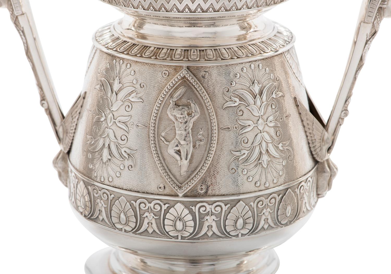 An American Aesthetic Movement Six-Piece Coin Silver Tea and Coffee Service