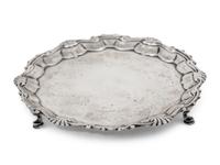 A George II Silver Salver