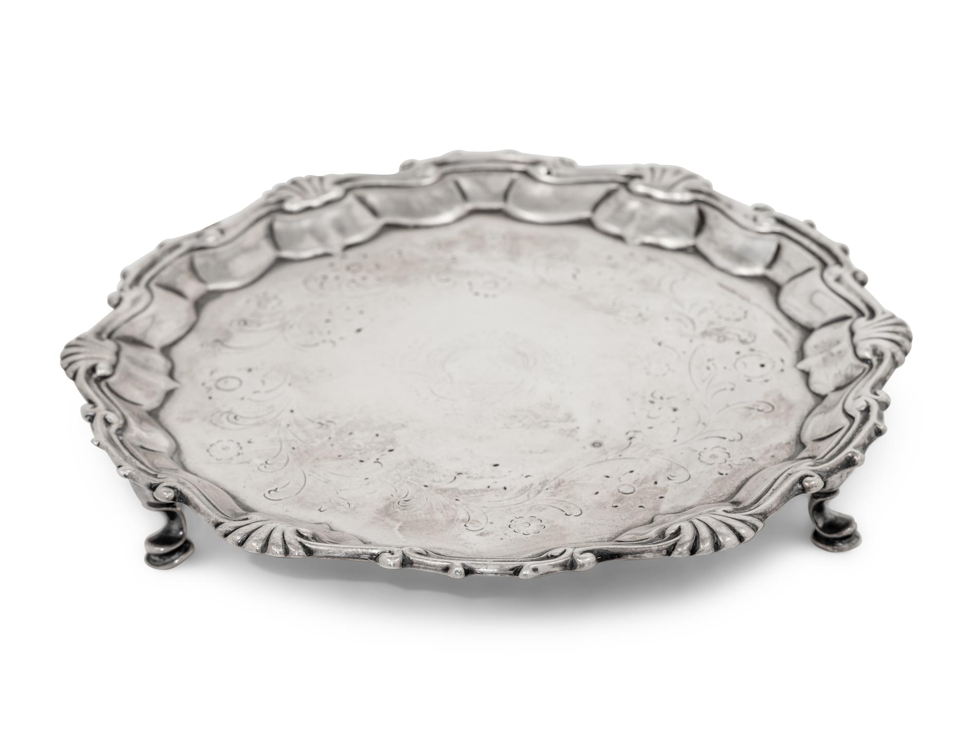 A George II Silver Salver