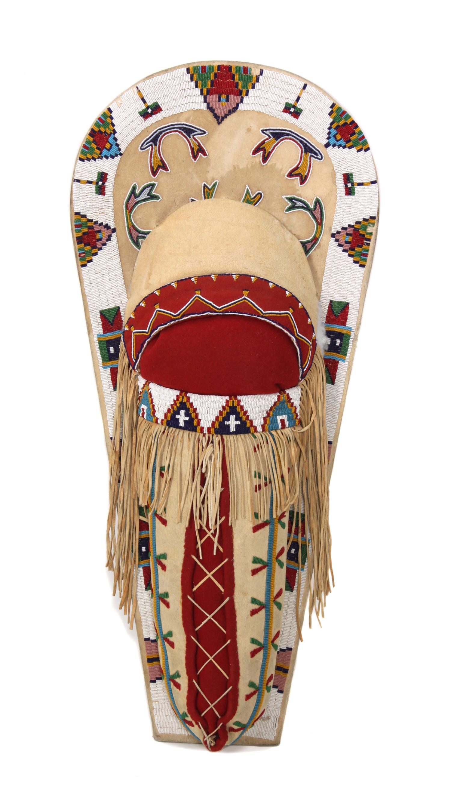 A Ute Style Tear Drop Cradle Board Length overall 35 inches