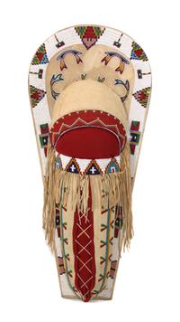 A Ute Style Tear Drop Cradle Board Length overall 35 inches