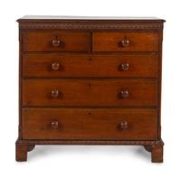 An American Oak Chest of Drawers