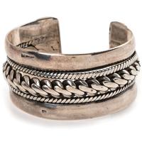 A Southwestern Style Silver Cuff Bracelet
