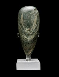 An Taino Greenstone Petaloid Celt