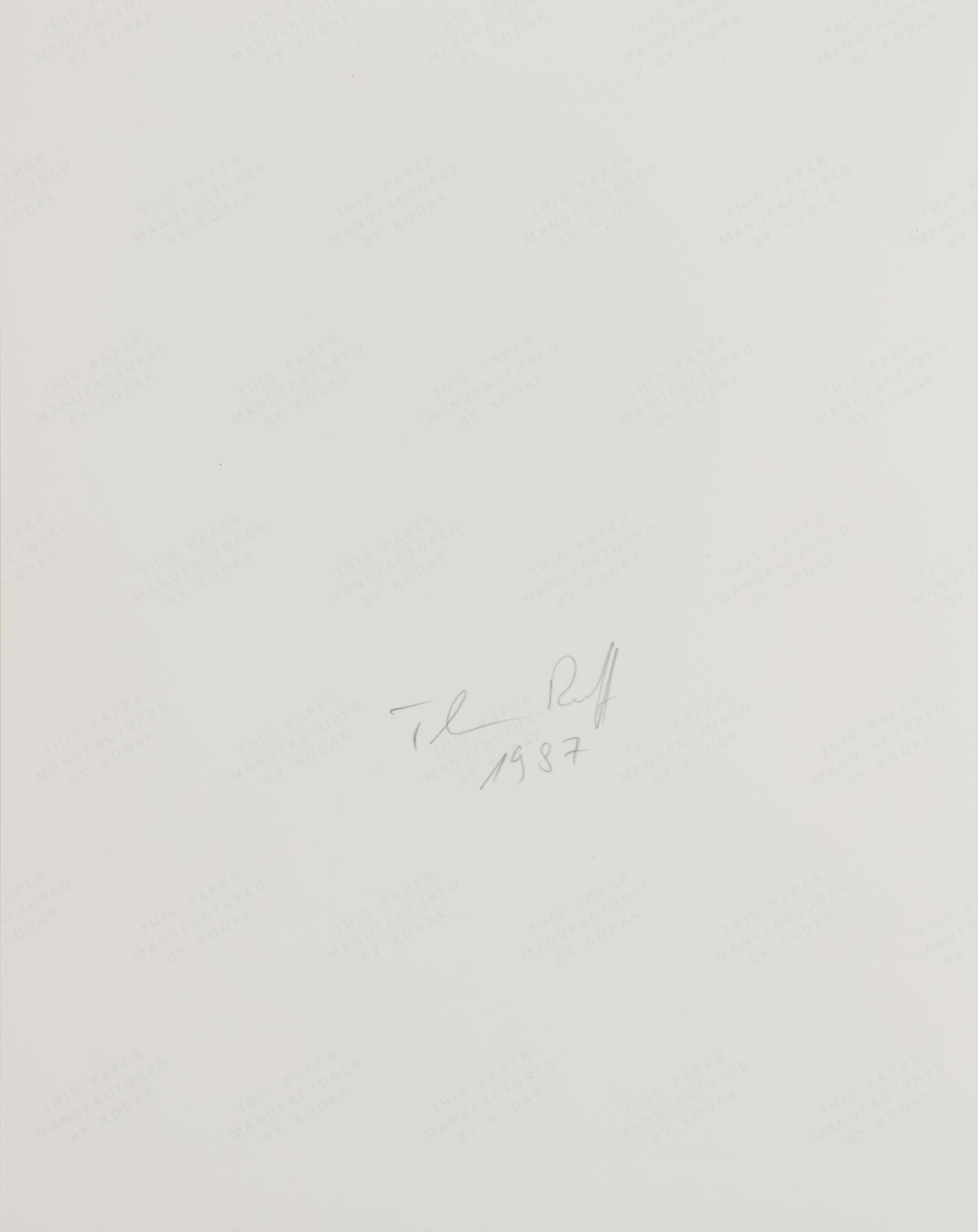 Porträt (A. Kachold) , 1987