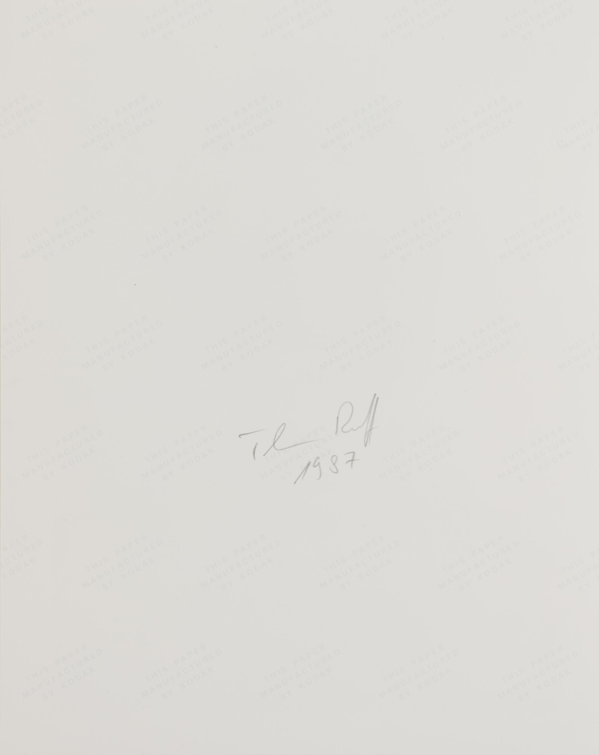 Porträt (A. Kachold) , 1987