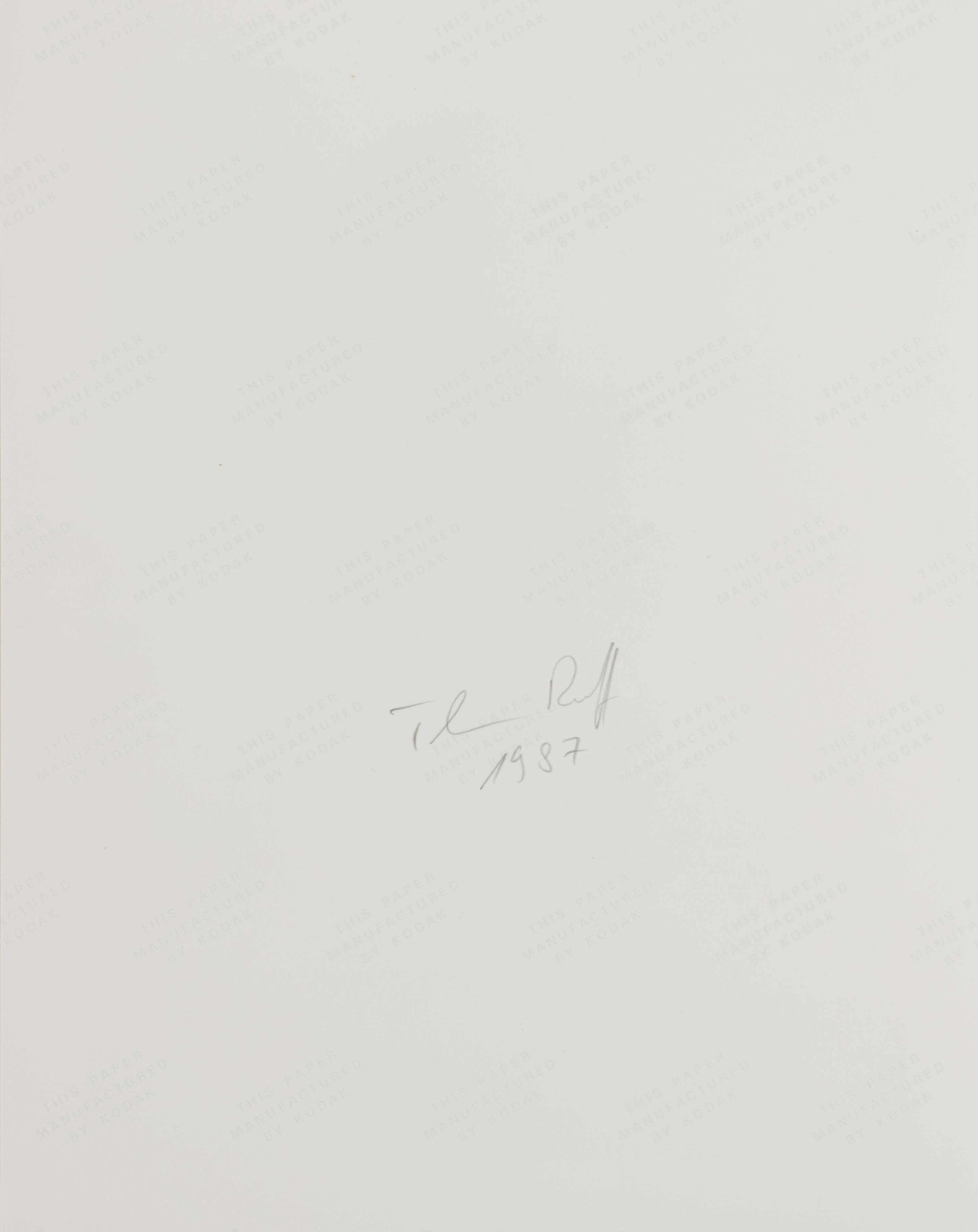Porträt (A. Kachold) , 1987