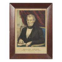 A Rare and Complete Set of Hand-Colored Lithographs of the First Sixteen U.S. Presidents