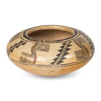 Hopi Polychrome Pottery Bowl