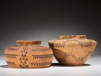 Maidu and Yokut Bottleneck Baskets