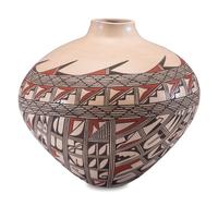 Polychrome Pottery Jar