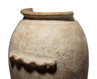 An Egyptian Pottery Snake Jar