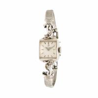 Omega, White Gold and Diamond Watch