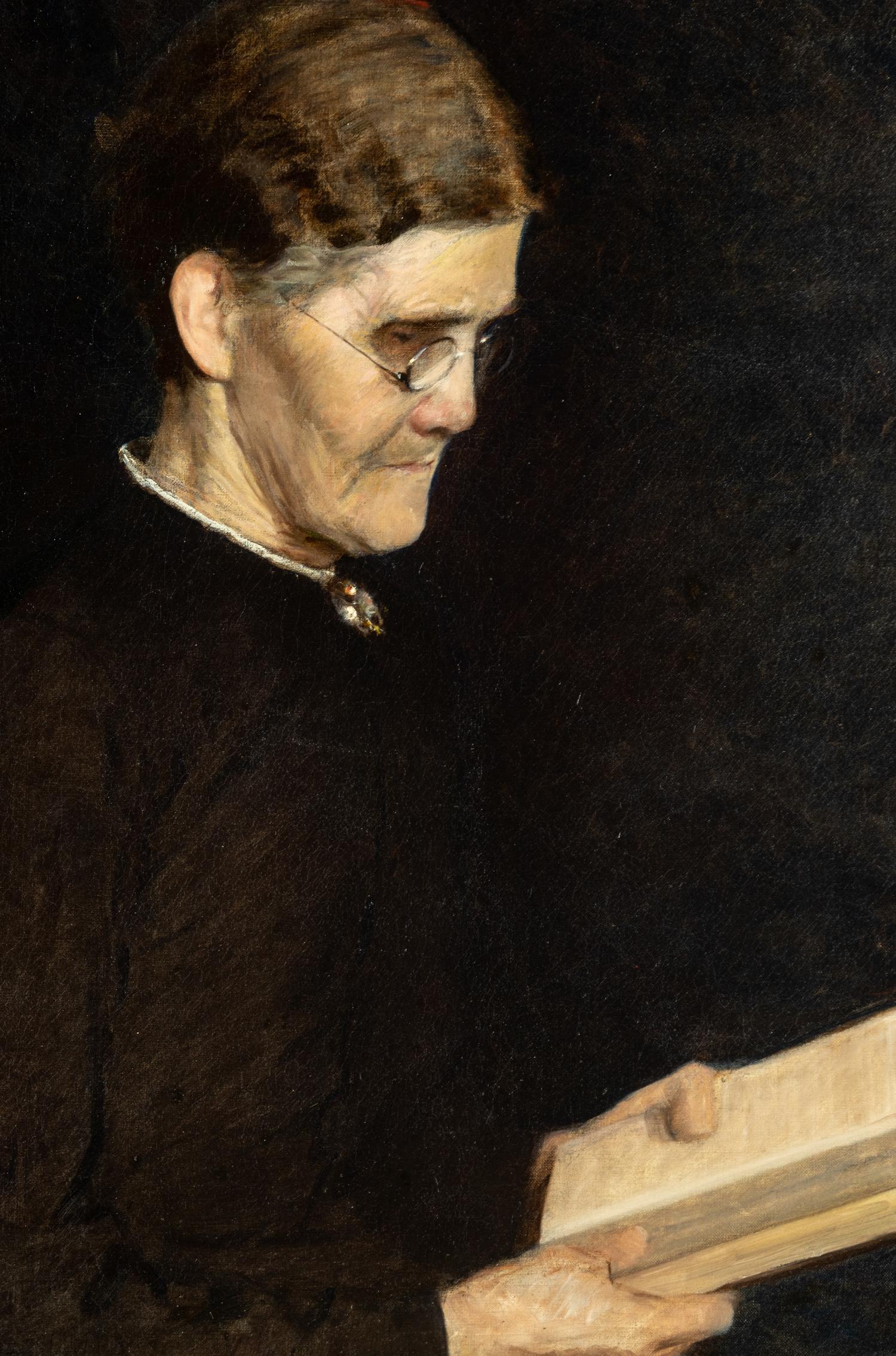 Portrait of an Elderly Woman Reading, 1894