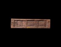 An Indian Carved Wood Panel