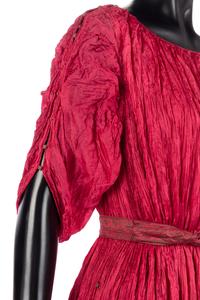 Mariano Fortuny Peplos Dress with Belt, Early Twentieth Century