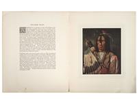 [NATIVE AMERICANS]. A group of photographs and prints of Native American subjects, highlighted by cabinet card of Oglala Lakota Chief Low Dog.