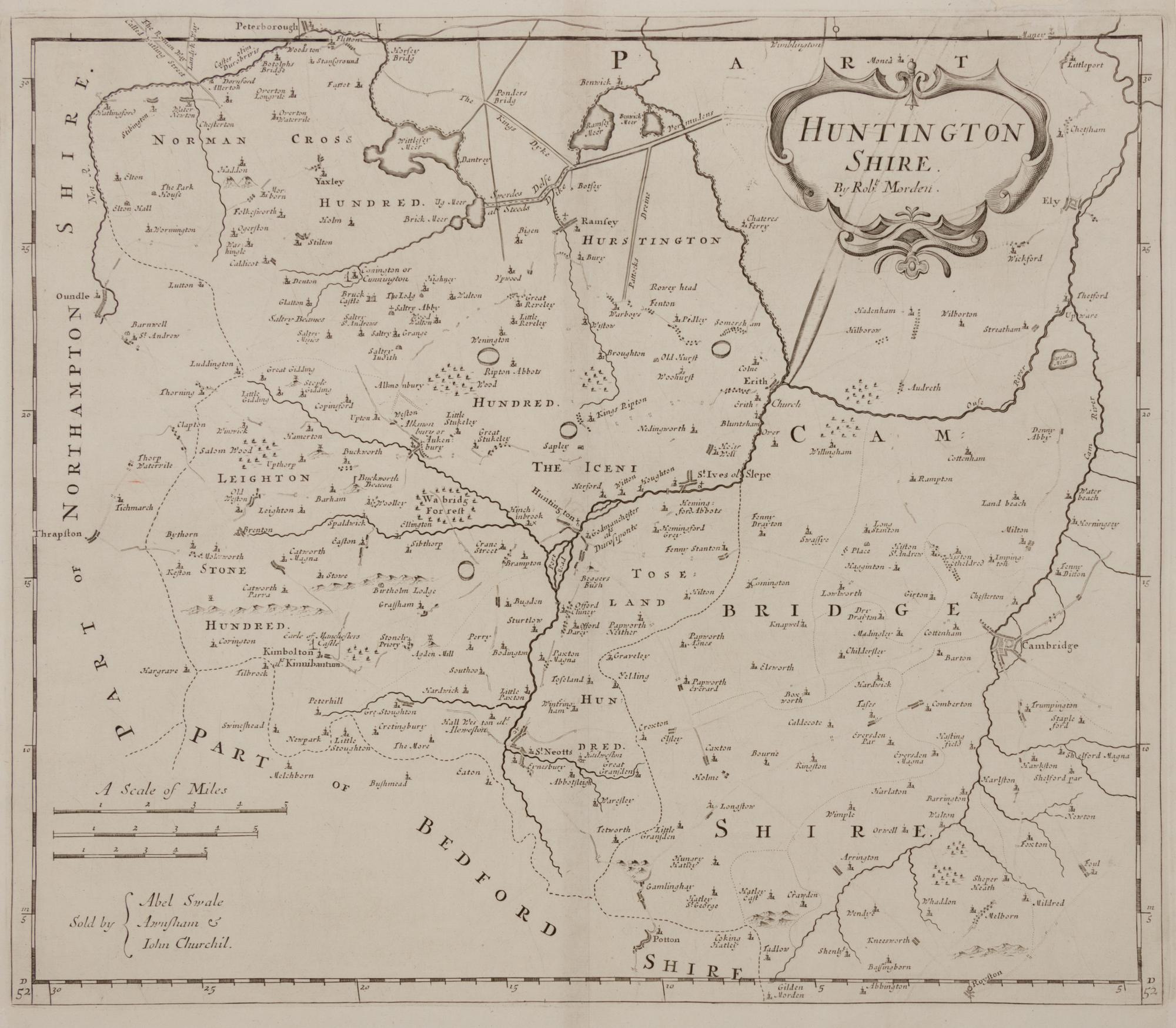 MORDEN, Robert. A group of 3 uncolored regional maps of England, comprising: