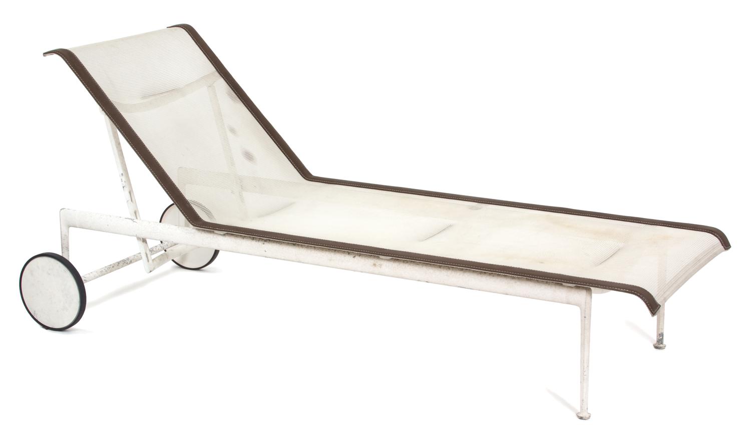 Richard Schultz (American, b. 1930), KNOLL, 1966, adjustable chaise on wheels