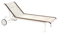 Richard Schultz (American, b. 1930), KNOLL, 1966, adjustable chaise on wheels