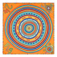 Hermès, Four Silk Scarves 90