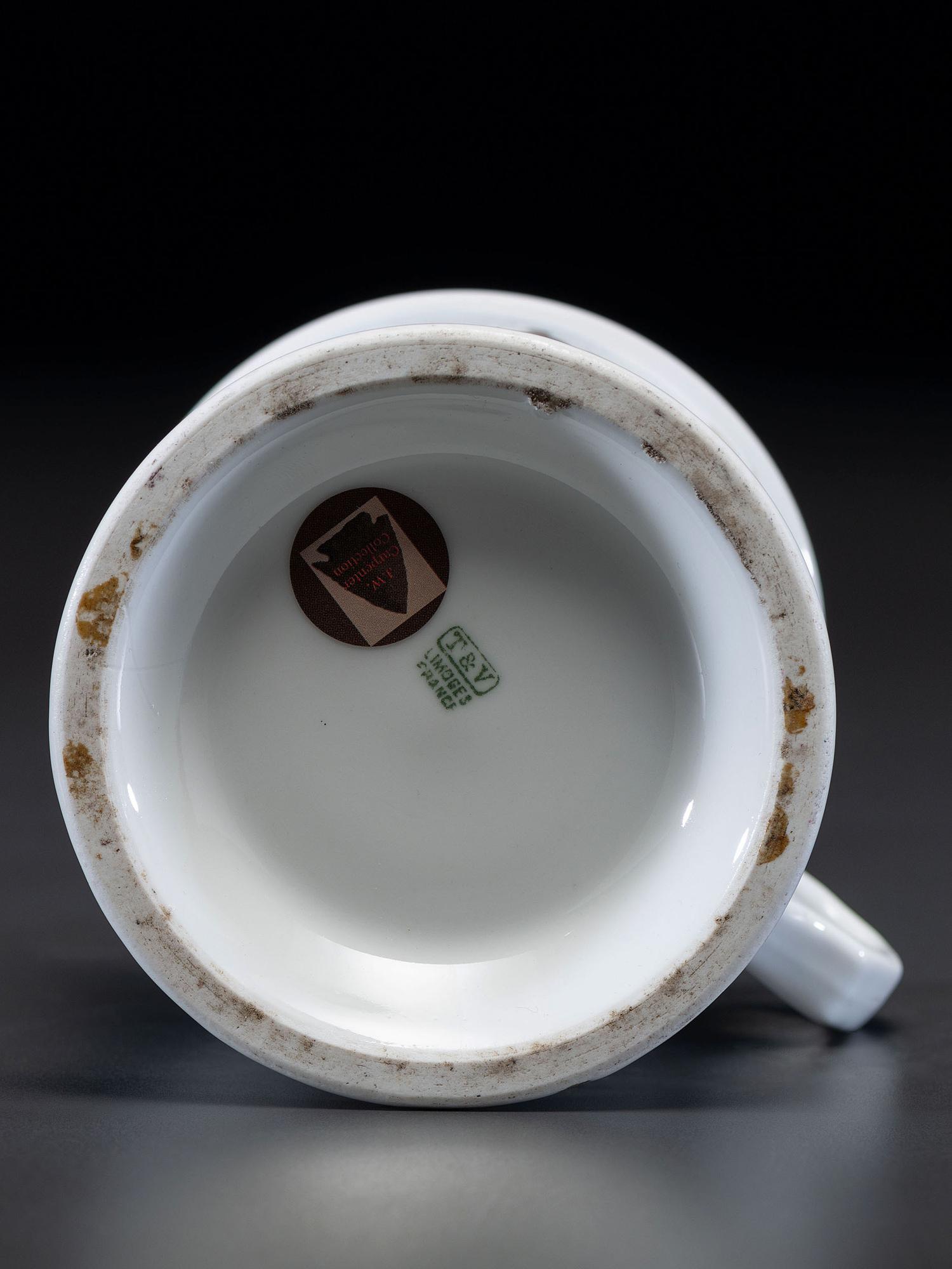 A Fireman's Porcelain Occupational Shaving Mug