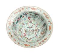 A Famille Rose Porcelain Basin Diameter 13 3/8 inches. — POSSIBLY TONGZHI PERIOD
