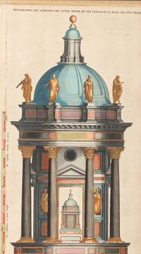 Six Hand-Colored Architectural Engravings