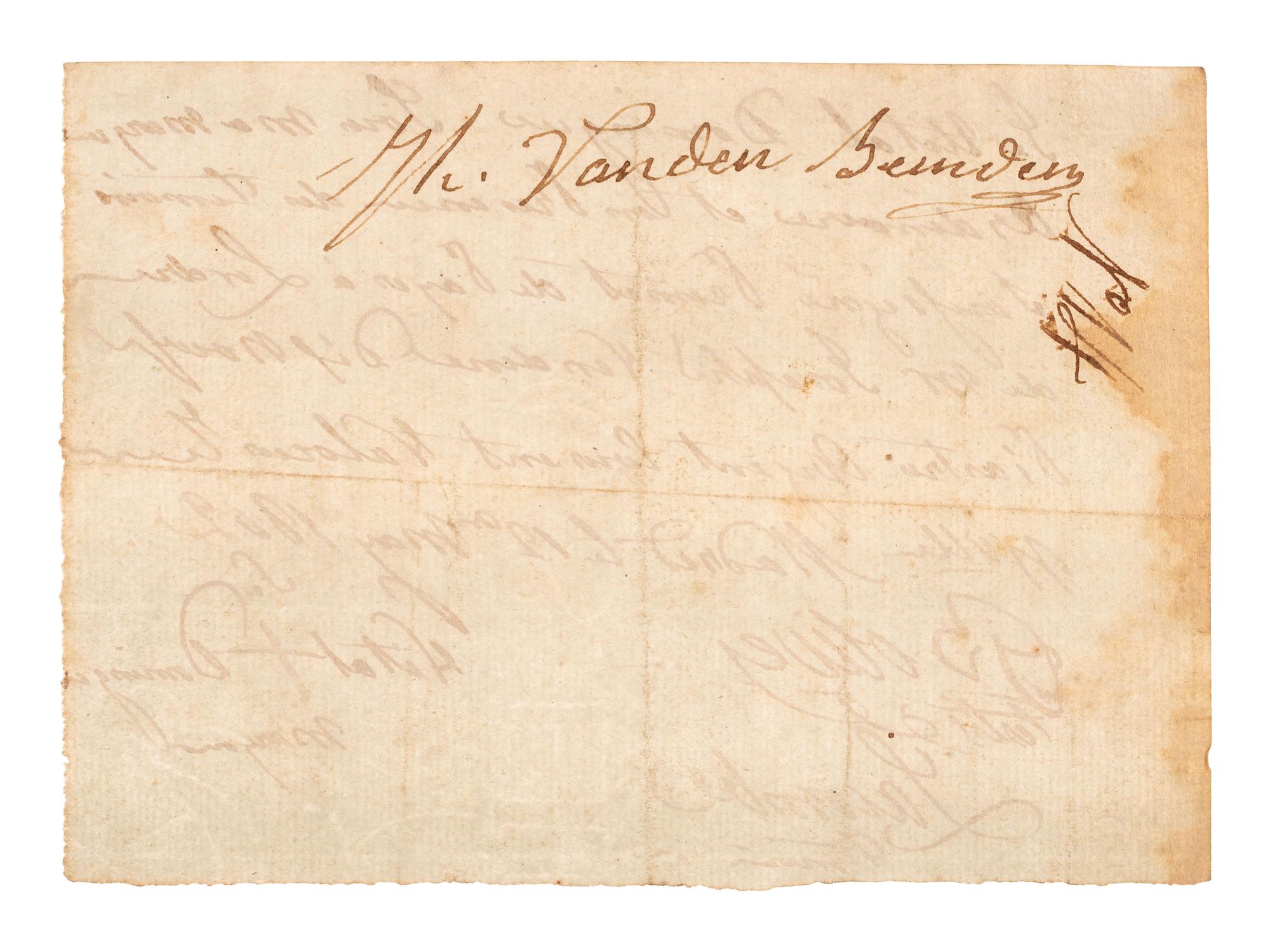 [NEW MADRID, MISSOURI]. Promissory note payable in "piastres argent." New Madrid, MO, [Louisiana, New France], 12 May 1802.
