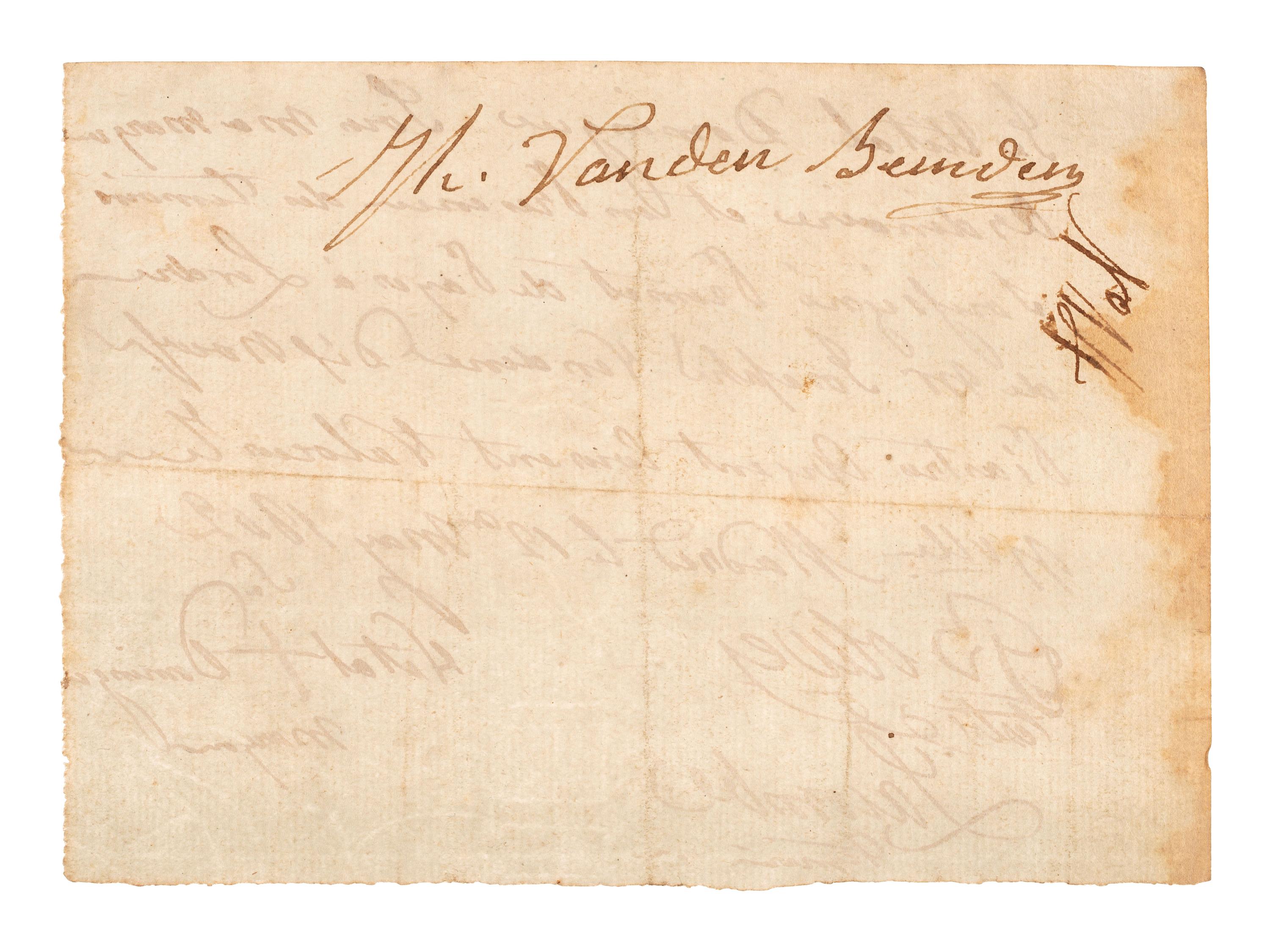 [NEW MADRID, MISSOURI]. Promissory note payable in "piastres argent." New Madrid, MO, [Louisiana, New France], 12 May 1802.