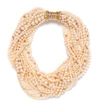 CULTURED PEARL TORSADE NECKLACE
