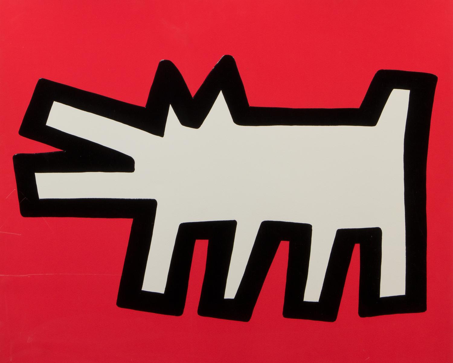 Keith Haring, (American, 1658-1990), Icons #3, 1990