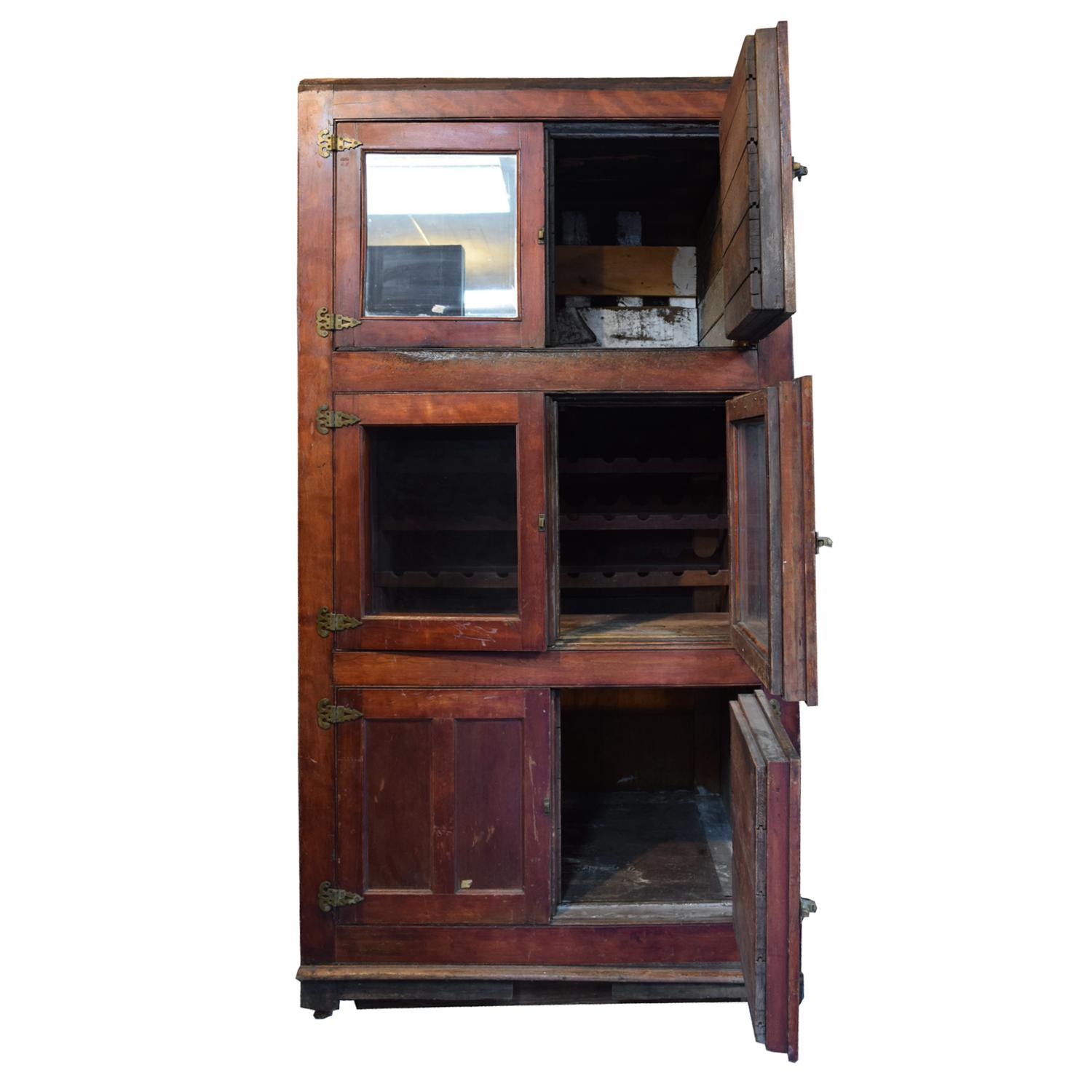 A Six Door Beer/Liquor Cooler 50" W x 36" D x 99" H — United States
