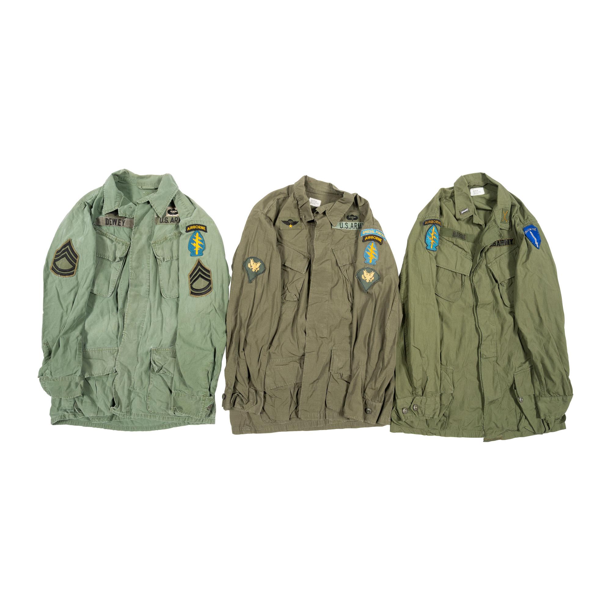 Vietnam War Era 5th Special Forces Grouping Including Class A Jacket Identified to Thomas L. Marich
