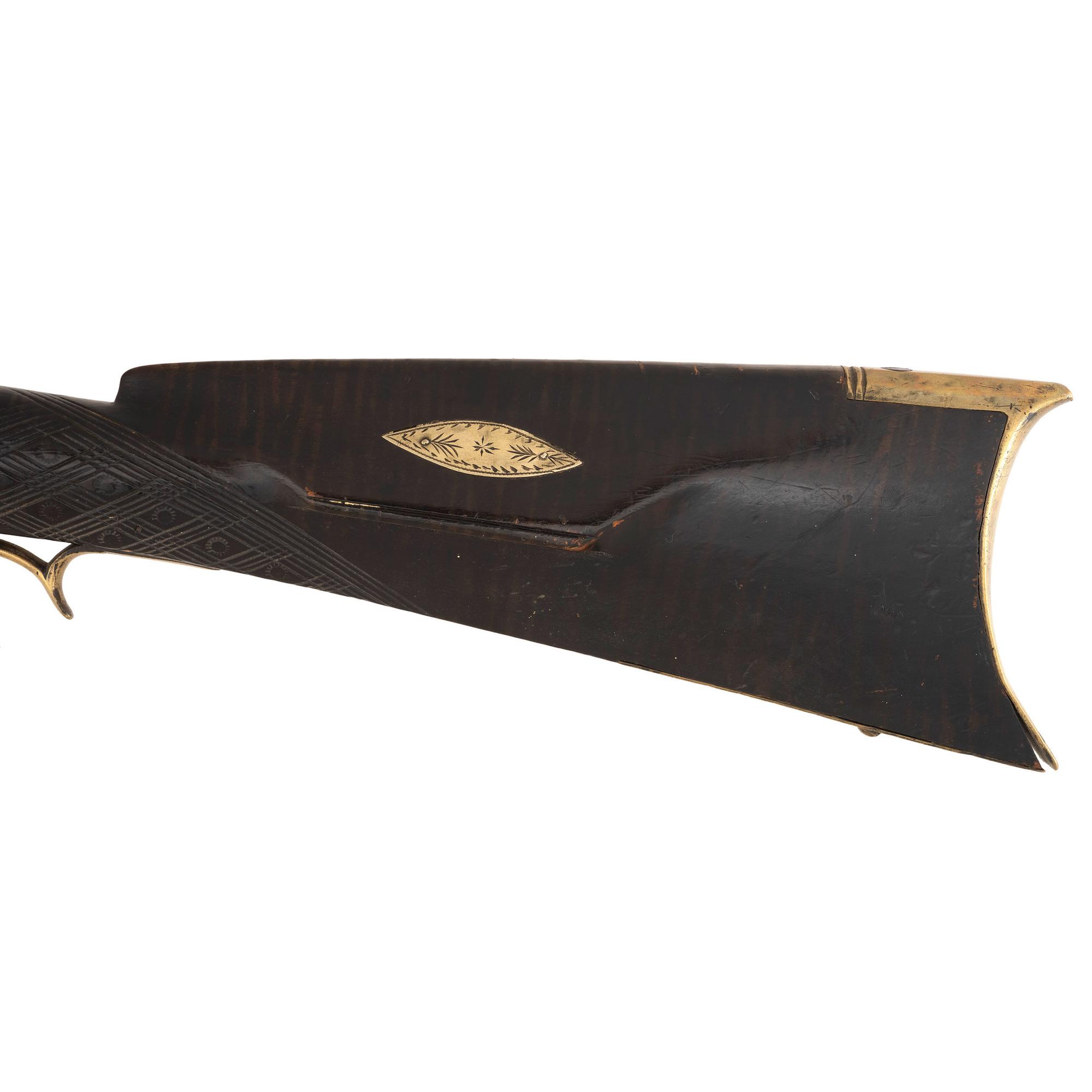 Percussion Trade Rifle by H.S. Groff
