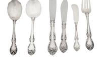 An American Silver Flatware Service